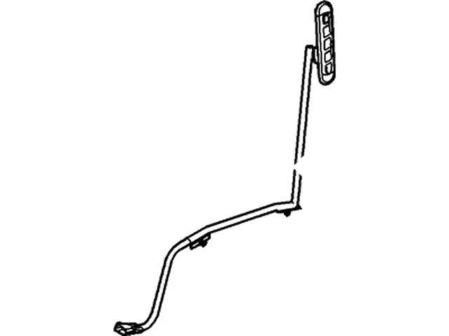 8F9Z14A626AB - Body: Keyless Lock Pad for Ford: Five Hundred, Freestyle, Taurus, Taurus X | Mercury: Montego, Sable Image