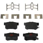 TXC0536 - : TRW PREMIUM BRAKING - CERAMIC BRAKE PAD SET - TXC0536 for TRW Image