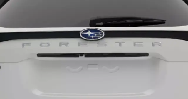 J1210SL100 - Exterior: Rear Gate Inset Lettering - Silver for Subaru Image