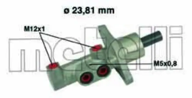 50475 - Brakes &amp; Brake Parts: Metelli Brake Master Cylinder for METELLI Image