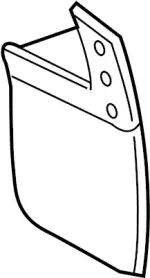 G88111W300 - : Mud Guard for INFINITI: QX4 Image