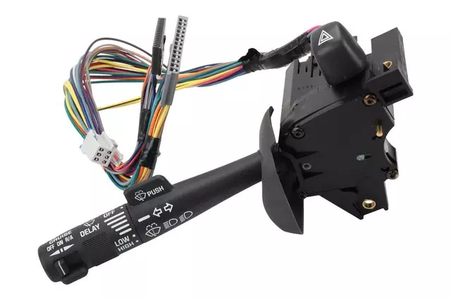 26084696 - : Turn Signal, Headlight Dimmer, Windshield Wiper and Washer Switch with Lever for Pontiac: Grand Prix Image