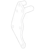 4663240 - : Holder for Mercedes-Benz: S600, SL500, SL55 AMG, SL550, SL600, SL63 AMG, SL65 AMG Image