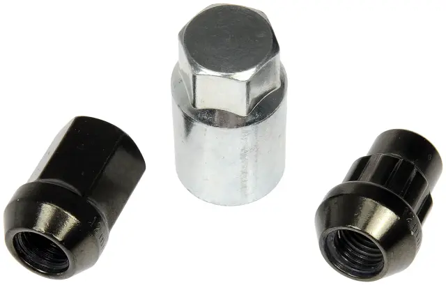 713675Z - : Hyper Black Acorn Wheel Nut Lock Set for Dorman Image