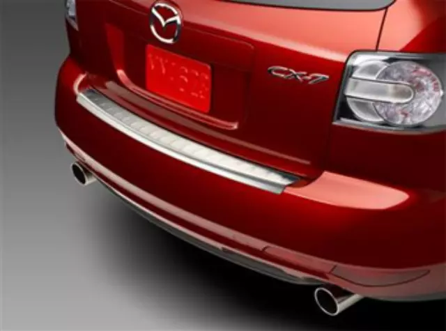 8TM02 - Exterior: Rear Bumper Guard - Stainless for Mazda: CX-7 Image