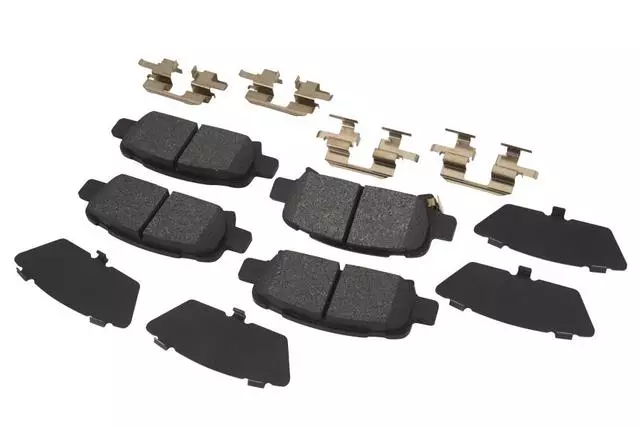 REAR BRAKE PAD SET W/HARDWARE & SHIMS - Subaru (26696AE020)