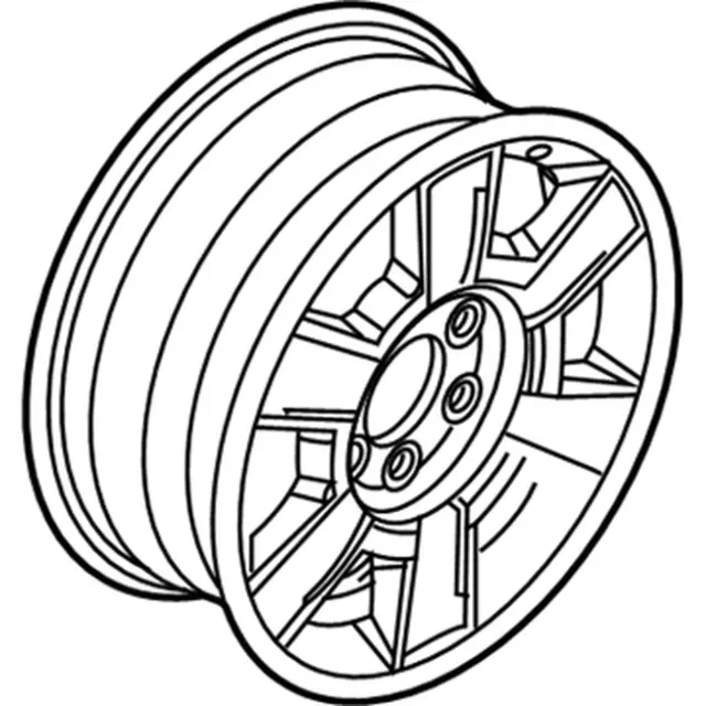 FL3Z1007M - Suspension: Wheel, Alloy for Ford Image