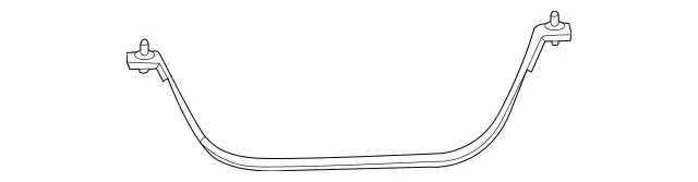 1674701601 - Fuel System: Tensioning Strap for Mercedes-Benz: GLS450, GLS580, GLS63 AMG, Maybach GLS600 Image image