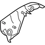 JK4Z1504567EB - Body: Handle Cover for Ford: Transit-150, Transit-250, Transit-350, Transit-350 HD Image