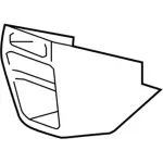 5F2Z1713546AB - Body: Utility Box for Ford: Freestar | Mercury: Monterey Image