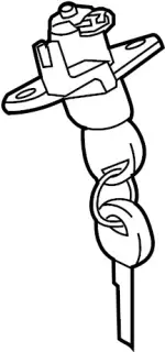 H4660F6685 - Body: Cylinder &amp; Keys for INFINITI: M30 Image