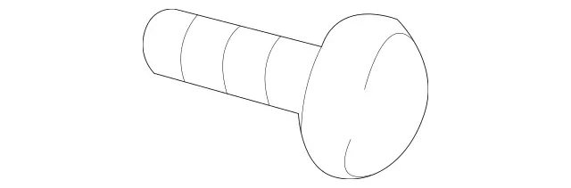 9901229 - Trunk Lid: Screw for Mercedes-Benz: C230, C240, C280, C32 AMG, C320, C350, C43 AMG, C55 AMG, CLK430, CLK63 AMG, E320, E420, E430, E500, S430, S55 AMG, SLK230, SLK320 Image image