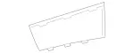 177885440164 - Attachment Parts: Trim, Bumper for Mercedes-Benz Image
