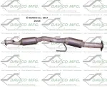 19225 - : Direct Fit Catalytic Converter for DAVICO CONVERTERS Image