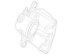 204421238164 - : Exchange Brake Caliper for Mercedes-Benz: C300 Image