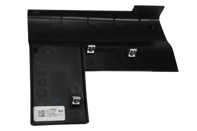 Jet Black Passenger Side Rear Window Side Garnish Molding - GM (22817430)