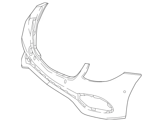 2138850038 - Detachable Parts: Trim, Bumper for Mercedes-Benz: E300, E350, E43 AMG, E53 AMG, E63 AMG S Image image