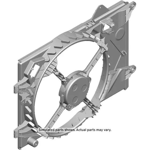 95352366 - : Engine Cooling Fan Shroud for Chevrolet: Sonic Image