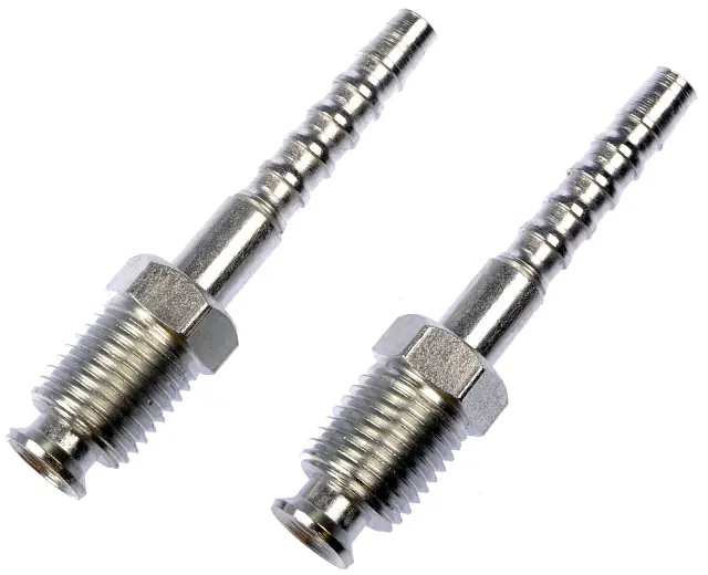 800030 - : Import Fuel Line Adapter - 5/16 In. Steel  to 5/16 In.(8mm) Nylon Tubing for Dorman Image