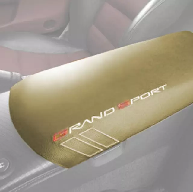 20965025 - Interior: Console Armrest W\\/Grand Sport Logo for GM Image