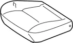 87361AT610 - : Seat Cushion Pad for Infiniti Image