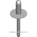 11603530 - : Front Seat Back Frame Reinforcement Rivet for GM Image