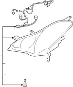 260751BA4C - : Composite Headlamp for Infiniti Image