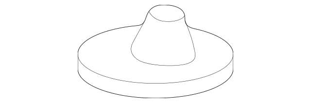 2023520167 - Rear Axle: Plate for Mercedes-Benz: 180C, C230, C240, C280, C32 AMG, C320, C350, C55 AMG, CLK320, CLK350, CLK500, CLK55 AMG, CLK550, CLK63 AMG, SLC300, SLC43 AMG, SLK250, SLK280, SLK300, SLK350, SLK55 AMG Image image