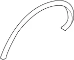 788605UA0A - : Wheel Opening Molding for Infiniti Image