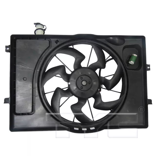623820 - Cooling Systems: TYC Dual Radiator and Condenser Fan Assembly for TYC Image