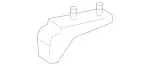2307900214 - Hardtop: Holder for Mercedes-Benz: SL500, SL55 AMG, SL550, SL600, SL63 AMG, SL65 AMG Image
