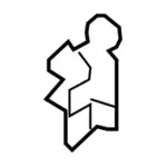 8A5Z5426801A - Body: Upper Hinge for Lincoln: MKS, MKT Image