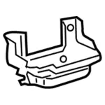 9L2Z14B345B - Electrical: Side Impact Sens for Ford: Explorer, Explorer Sport Trac | Lincoln: LS | Mercury: Mountaineer Image