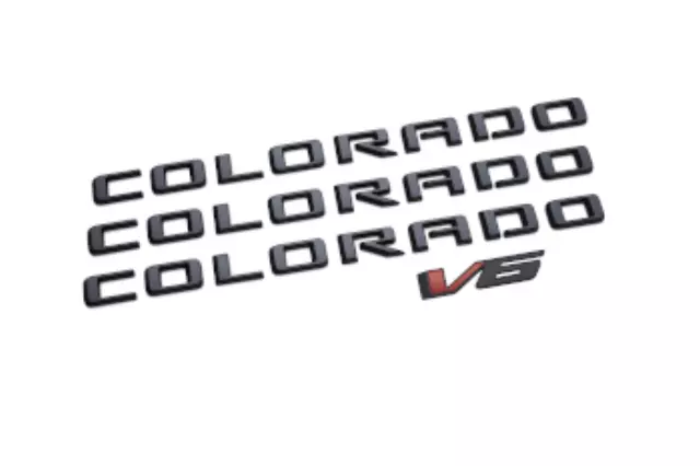 85594766 - Exterior: Exterior Emblem Kit, Colorado for Chevrolet: Colorado Image