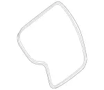 1567400178 - : Seal, Rear-End Door for Mercedes-Benz Image