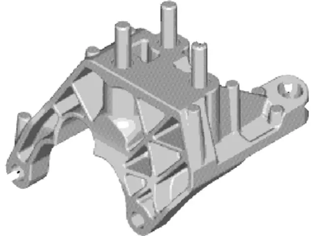 C1BZ7M125A - Engine: Engine Mount Support Bracket for Ford: Fiesta Image