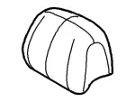 2L1Z78611A08BAC - Body: Headrest for FORD Image