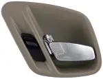 81662 - : Interior Door Handle - Front Left, Rear Left - Chrome Lever+Green Housing for Dorman Image