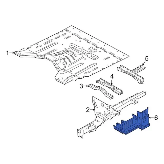 Floor Sill - Ford (SK4Z-16A471-B)