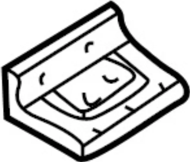 280701W300 - Body: Amplifier Upper Bracket for INFINITI: QX4 Image