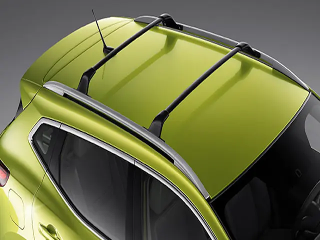 T99R16MA0B - : Black Roof Rail Crossbars for Nissan: Qashqai, Rogue Sport Image