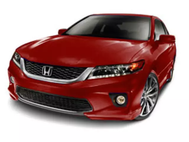 8F01T3L160 - Exterior: UNDERBODY SPOILER (FRONT) (2013-2015 ACCORD COUPE) *R94* (SAN MARINO RED) for Honda Image