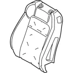 FR3Z6364811H - Body: Seat Back Pad for Ford: Mustang Image