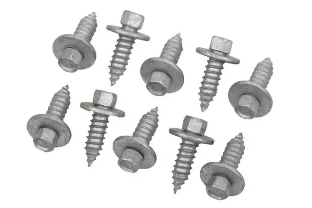 22527475 - Cooling System: Fan Assembly Screw for Buick: LeSabre, Riviera, Skylark | Chevrolet: C1500, C2500, C3500, K1500 Pickup, K2500 Pickup, K3500 Pickup | GMC: C1500 Pickup, C2500 Pickup, C3500 Pickup, K1500 Pickup, K2500 Pickup, K3500 Pickup | Pontiac: Bonneville, LeMans Image