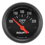 2636 - : GAUGE, DIFFERENTIAL TEMP, 2 1/16", 100-250?F, ELECTRIC, Z-SERIES for AutoMeter Image