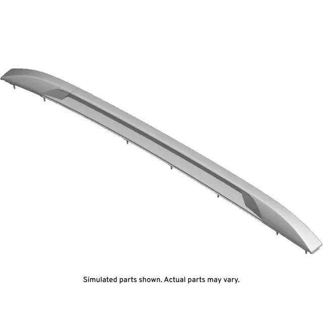95415756 - : Driver Side Roof Luggage Carrier Rail with Bolts, Studs, and Covers for GM Image