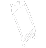 1975400140 - : Holder for Mercedes-Benz: AMG GT, AMG GT Black Series, AMG GT C, AMG GT R, AMG GT S, SLS AMG Image