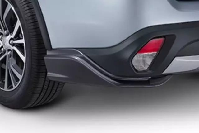 MZ576640EX - Exterior: Rear Corner Air Dams - Titanium Gray Metallic for Mitsubishi Image