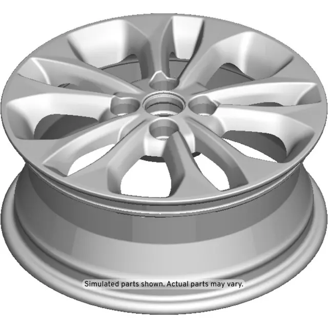 42496076 - : 15x6-Inch Aluminum Wheel for Chevrolet: Spark Image