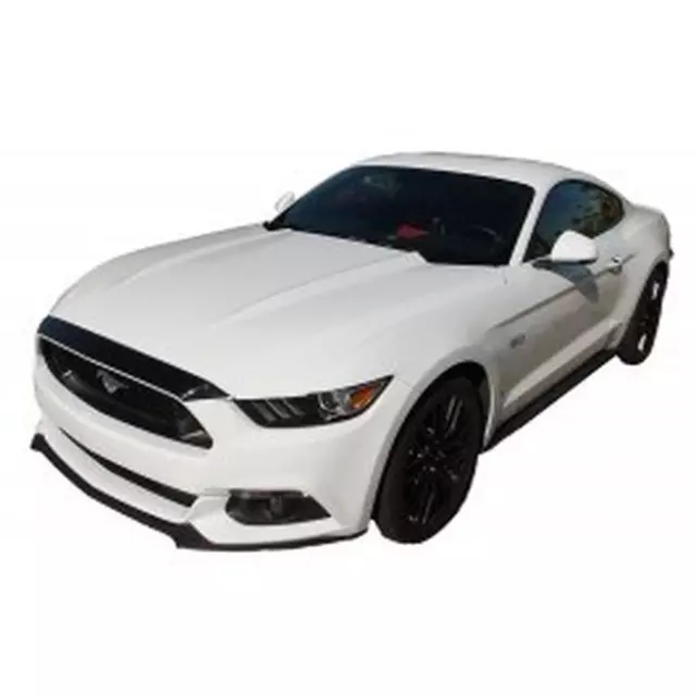 VFR3Z16C900A - Exterior: 2015-2017 Ford Mustang - Air Deflector Hood Protector By Lund for Ford: Mustang Image